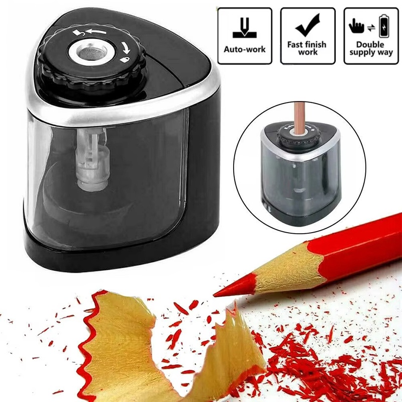 Electric Pencil Sharpener Usb - Pengasah Pensil Elektrik Portabel Otomatis untuk