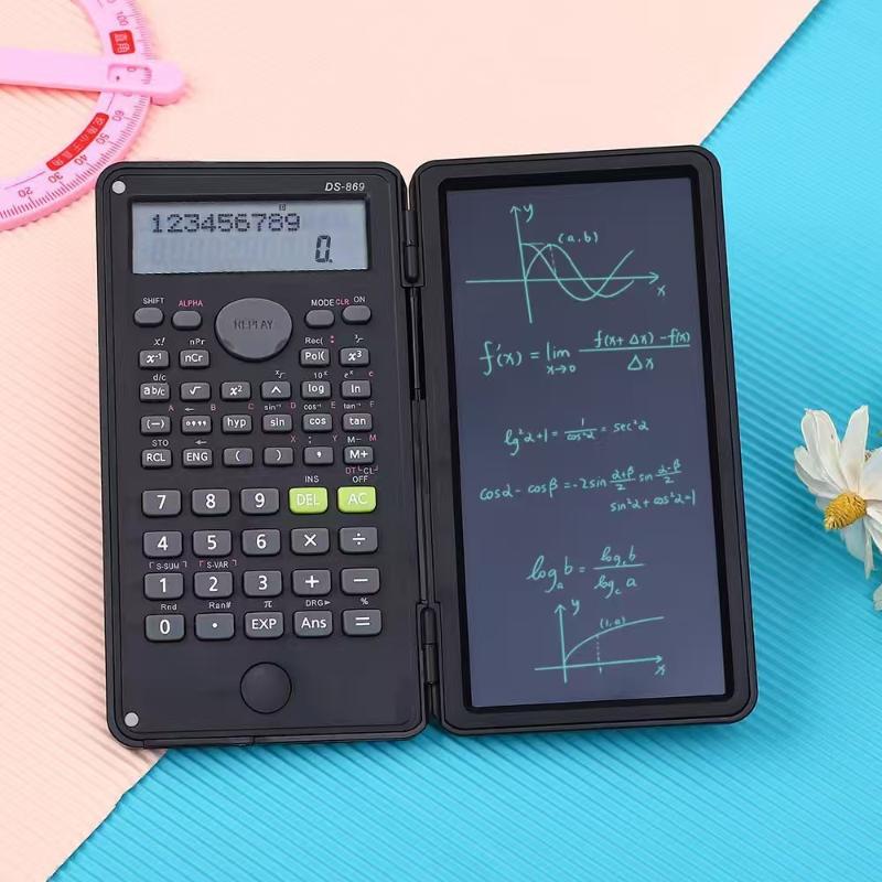Scientific Calculator For Secondary School - Kalkulator Ilmiah Dengan Tablet LCD Lipat