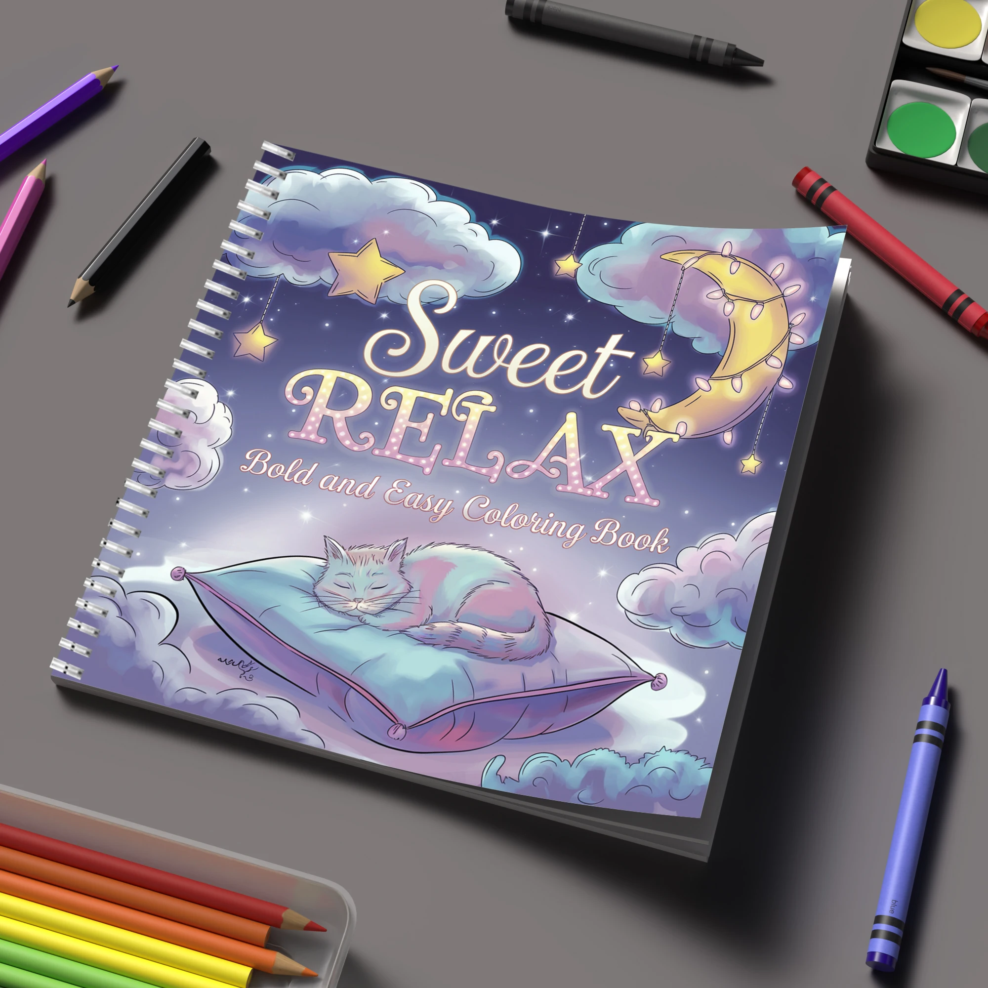 Buku Mewarnai Sweet Relax untu - School Supplies ulasan dan harga