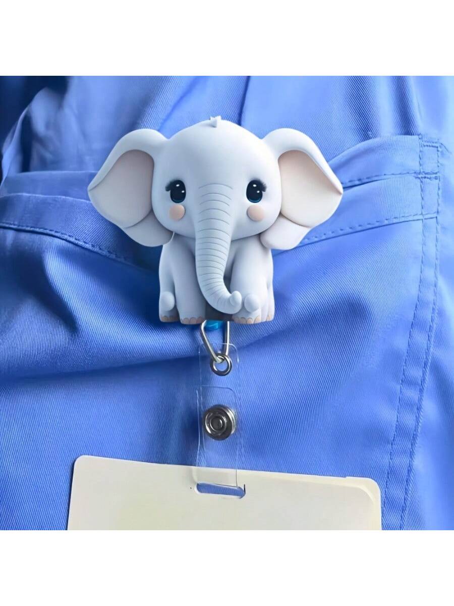 1 Buah Reel Badge Retractable  - School Supplies ulasan dan harga