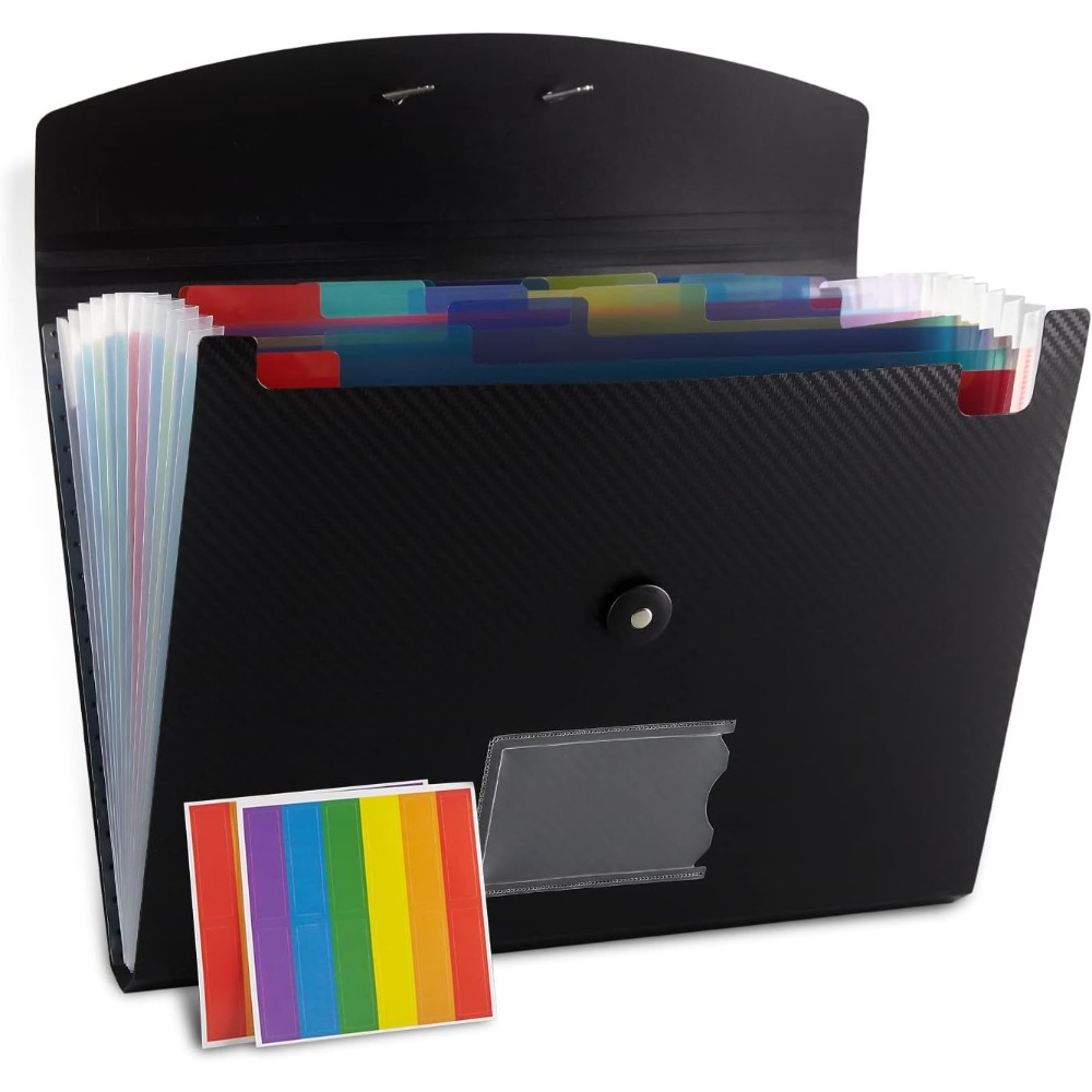 13 Folder File Organizer Lipat - Expandable Accordion File Folder 13 Pockets ulasan dan harga