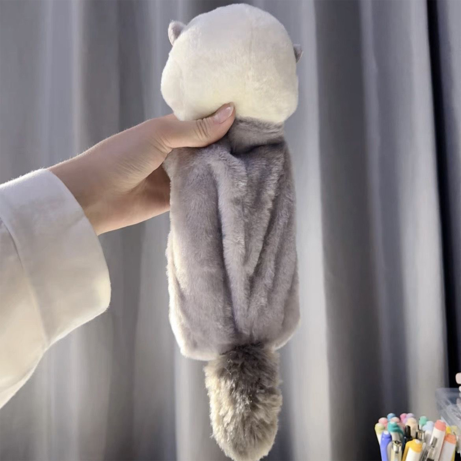 Tempat Pensil Boneka Plush Kre - Stationery ulasan dan harga
