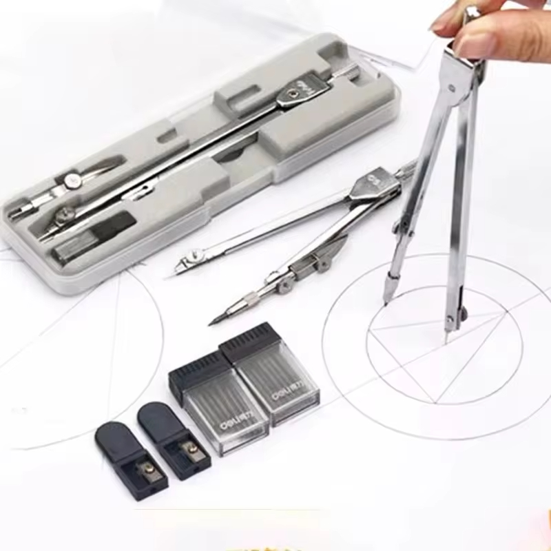 Perlengkapan sekolah multifung - Math Geometry Set With Compass ulasan dan harga