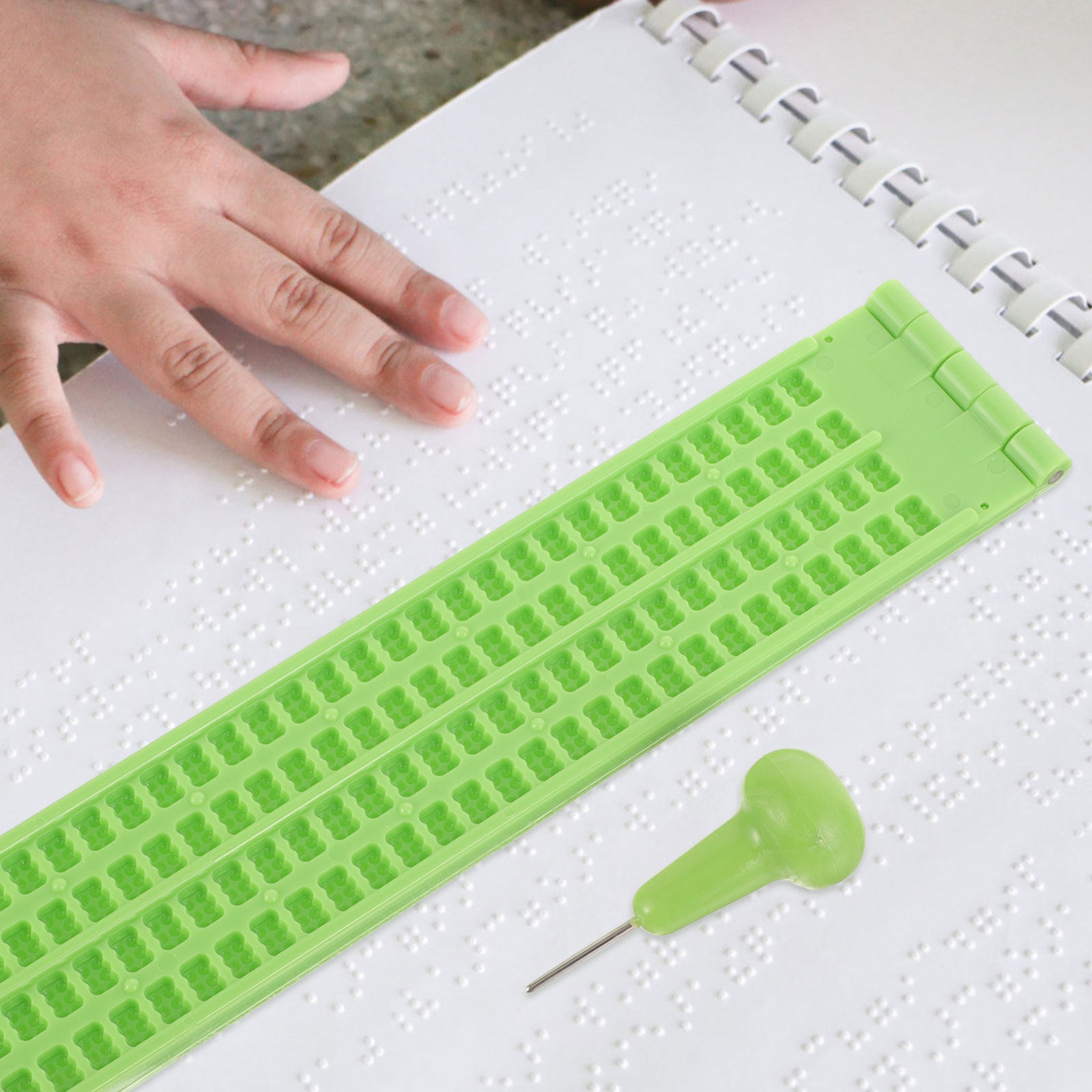 1 Set Alat Tulis Braille Plast - Writing Tools ulasan dan harga