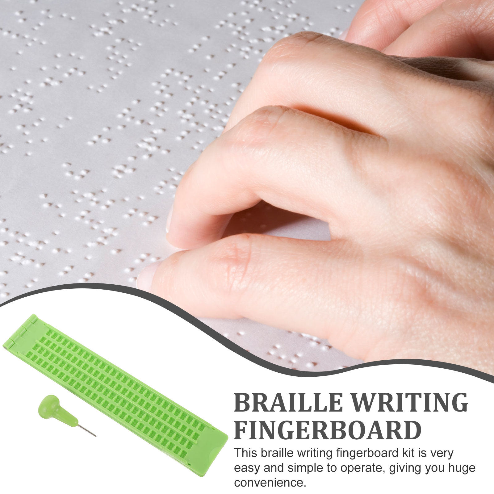 1 Set Alat Tulis Braille Plast - Writing Tools ulasan dan harga